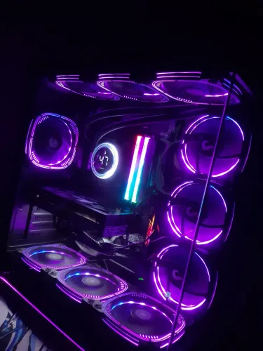 Kit ryzen 7 5700x + 2 pente 32gb = 64gb xpg argb 3200mhz + placa mãe asus tuf gaming am4