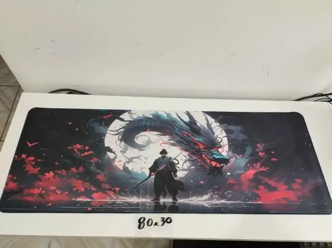 Mouse Pad Gamer de 60x30 até 90x40cm # Leiaa #Entrego