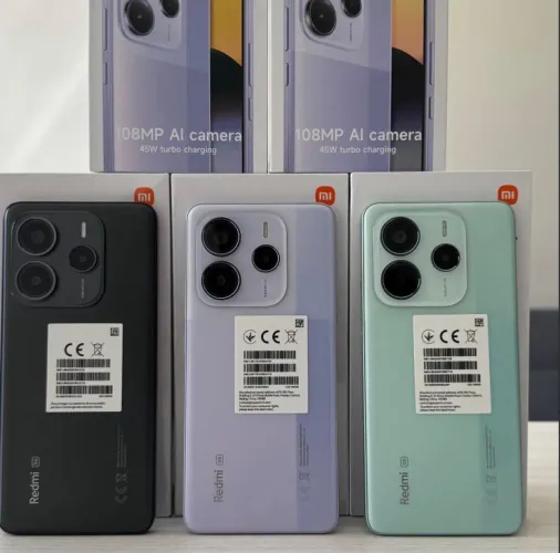 Redmi Note 14 5G NFC 256GB/08GB RAM Novo Lacrado Global Entrega Grátis 