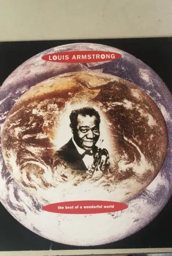 Disco de vinil original Louis Armstrong - The Best of a Wonderful World