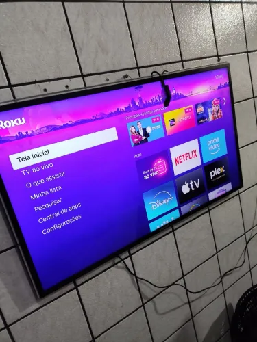 Tv 40 Samsung com conversor smart