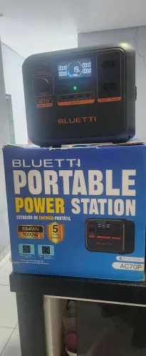 Estação de energia portátil,  bluetti ac70p