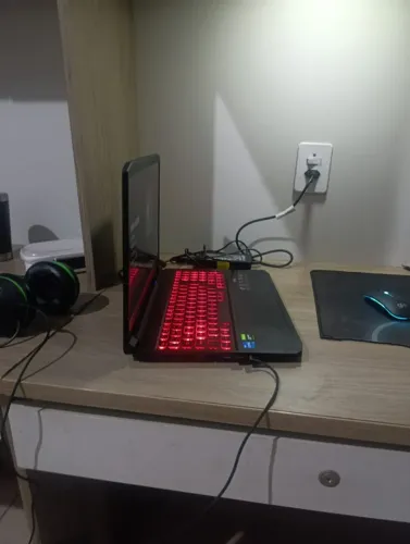 Notebook Gamer Acer An515-57-52lc I5 8gb 512gb Ssd 15,6 W11 Cor Preto GTX 1650