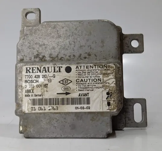 Módulo do Airbag Clio Scenic 2001 - 2006 / *0  