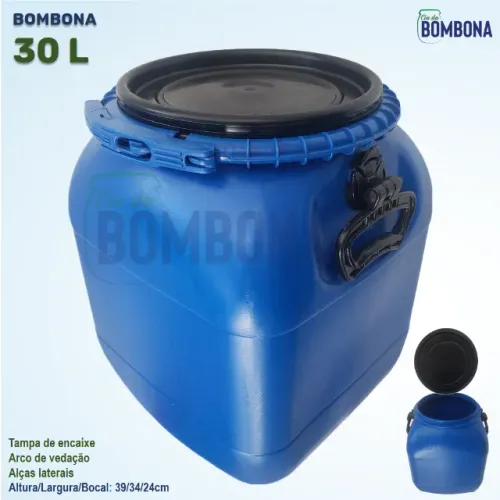 Bombona 30 Litros Quadrada