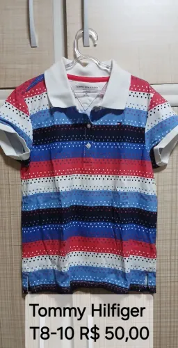 POLO FEMININA TOMMY HILFINGER T8