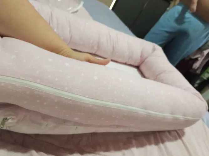 Ninho tipo Moisés para menina ROSA