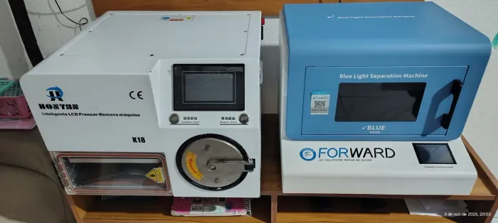 Vendo máquina de trocar vidro máquina de trocar a tampa de iPhone