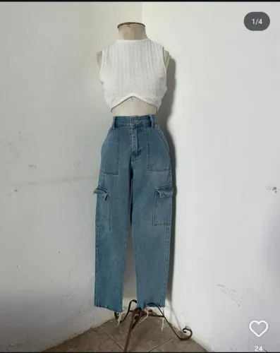 Conjunto Jeans Cargo hein 34/36