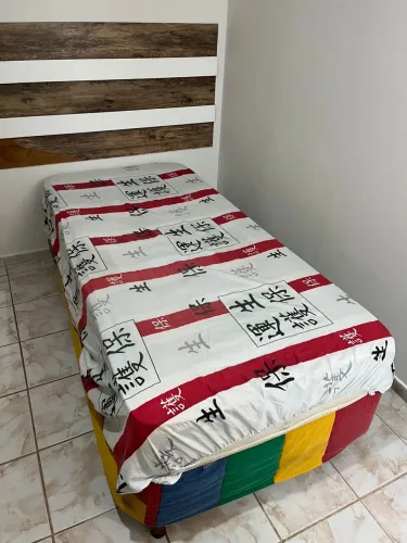 Cama box solteiro com cama auxiliar Tok&Stok