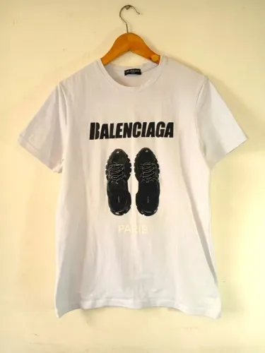 Camisa Masculina Balenciaga Branca - Estilosa e Exclusiva