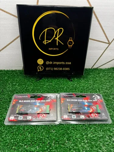 Ssd NVME Somnambulist 128GB leitura superior a 1000mbp/s Protudo Novo!