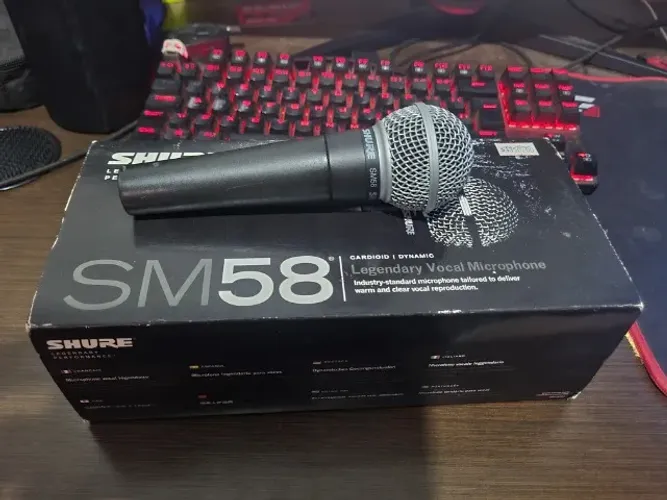 Microfone Shure SM58 - ORIGINAL