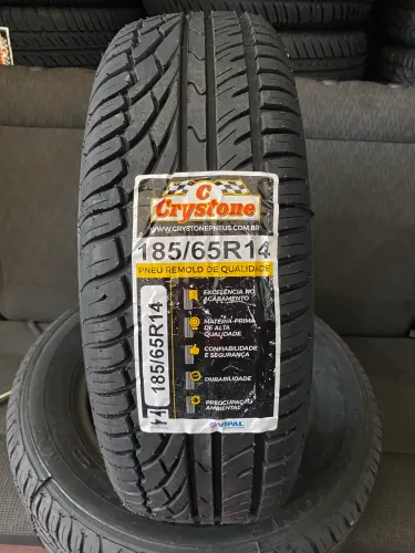 Pneu remolde Crystone 185/65/14 remolde 