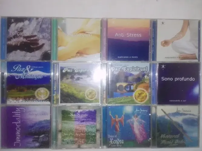 Cds Sua Maue, Anti Stress, Zen, Paz Espiritual, Massagem