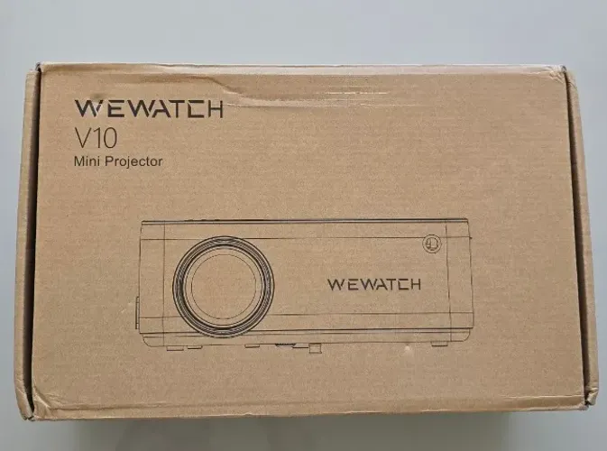 Mini Projetor Wewatch V10 Hd Edição Copa 2022 Cor Amarelo 110V/220V
