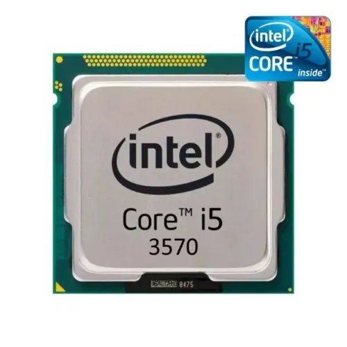 Processador Intel Core i5-3570 de 4 núcleos e 3.8GHz de frequência com gráfica integrada