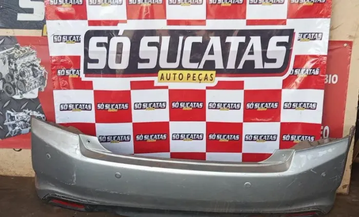 parachoque traseiro honda city 2013 2014 