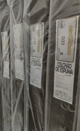 Colchão Casal D33 (17cm) Novo - Direto de Fábrica