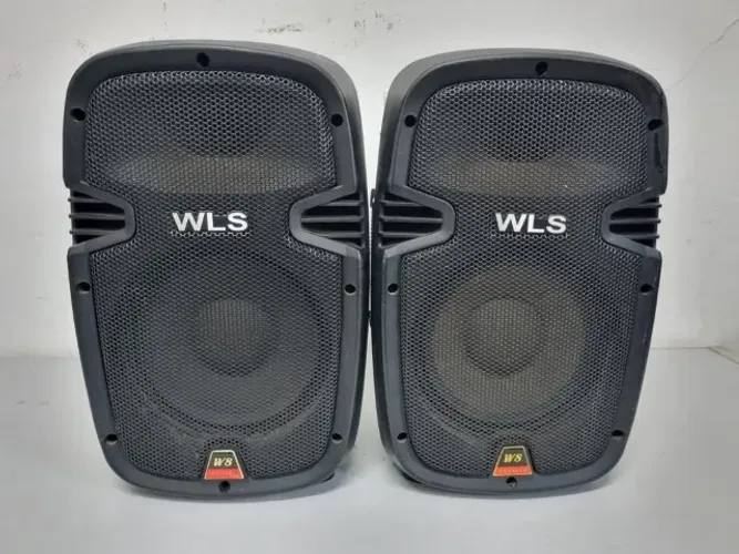 Par de caixas ativa/passiva wls w8