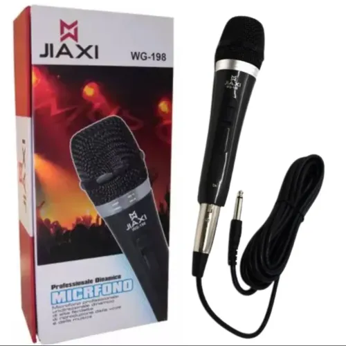 Microfone com fio Dinâmico Jiaxi Wg-198