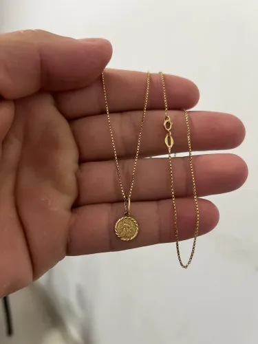 Corrente Fina de Ouro18k 