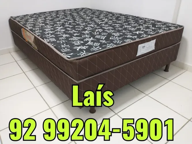 Cama semi ortopédica casal
