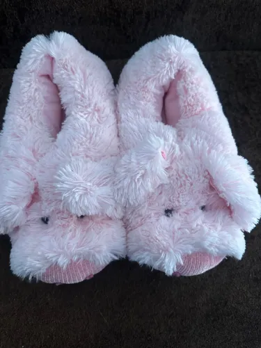 Pantufa Porco Rosa Quentinha Forrada Sola Emborrachada Macia - 34/36