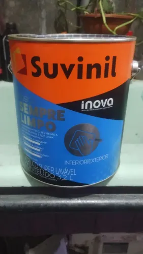Tinta Acrílica Suvinil Sempre Limpo 3,2L - Interior/Exterior