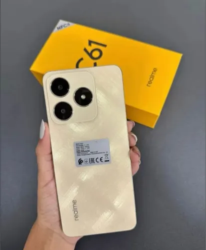Celular Realme C61 c/1 ano de garantia
