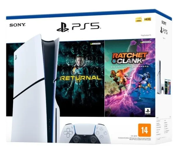PS5 Slim 1TB c/ Leitor "NOVO" + Garantia de Loja Fisica. Ofertas Arrasadoras!