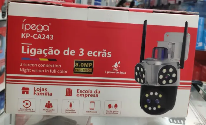 ÍPEGA LIGAÇÃO DE 3 ECRÃS 