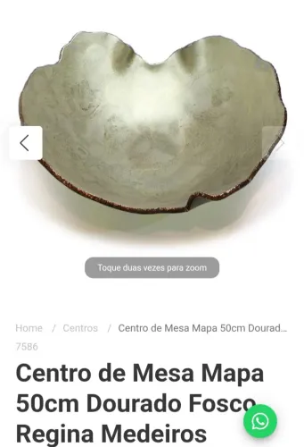 Centro de mesa Regina medeiros