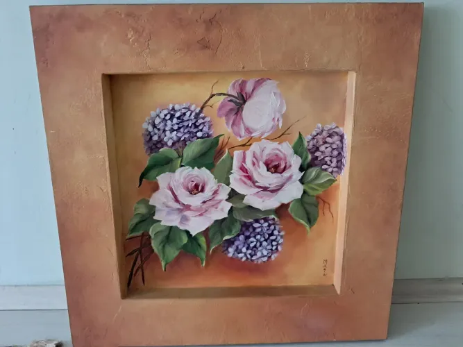 Quadro óleo sobre tela