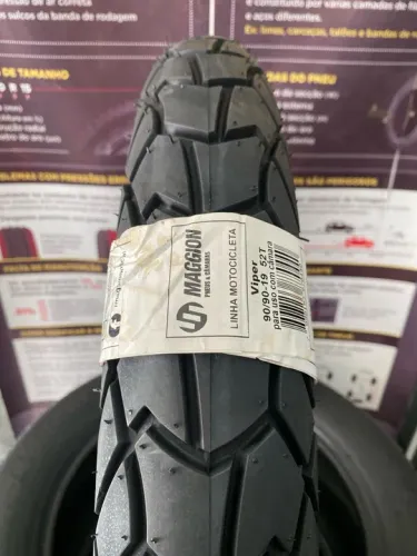 Pneu 90/90/19 DIANTEIRO marca MAGGION (instalação grátis)