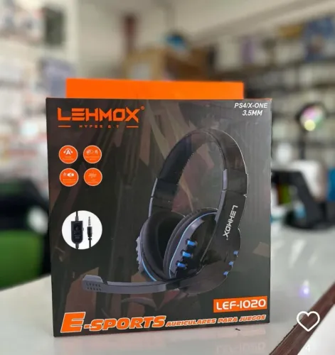 Fone de ouvido com HeadSet Gamer com P2 + Adaptador Lehmox
