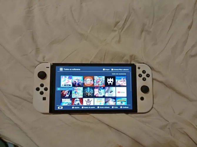 Nintendo switch OLED ZERO R$1.380 