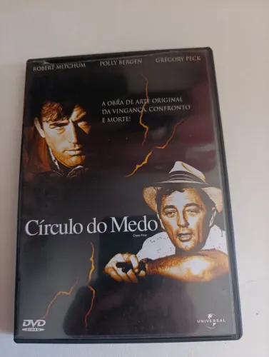 DVD Círculo do Medo - Cape Fear 1962 com Gregory Peço 