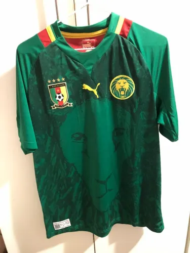 Camisa Camarões Seleção Home 2012-14 Tamanho G Puma Original