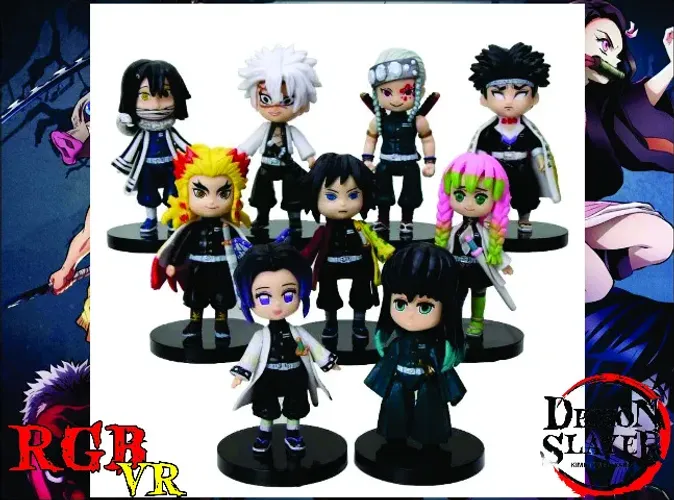 Miniatura Kimetsu no Yaiba - Demon Slayer (Venda por Unidade)