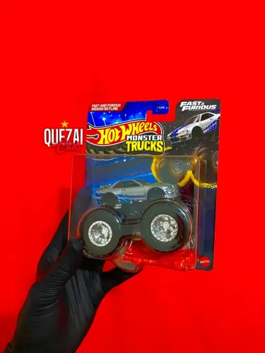 Hot Wheels Monster Truck Nissan Skyline R34 GTR Fast & Furious