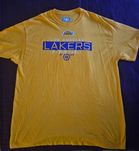 Camiseta Los Angeles Lakers akers - Amarela