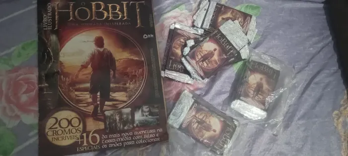Álbum de figurinhas do Hobbit + Cromos