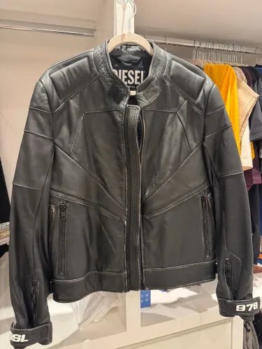 Jaqueta de Couro Diesel 