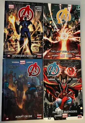 [MARVEL] Pacote Vingadores - Avengers (Contendo 4 HCs dos Vingadores)