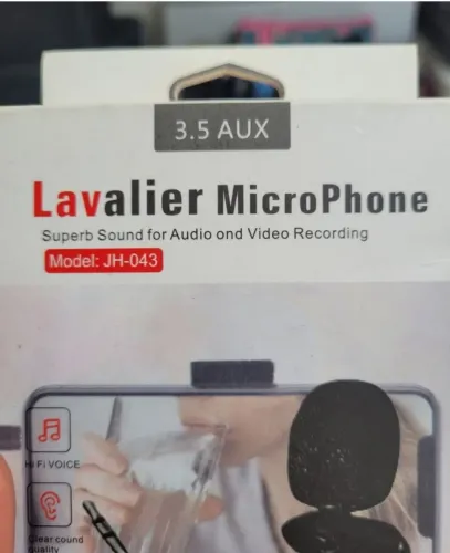 Microfone Lavalier para Celular - Qualidade de Áudio Incrível!