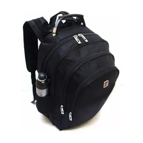 Mochila com Diversos Bolsos e Slot para Notebook