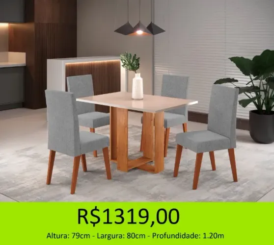 mesa com 4 cadeiras novidade de alta qualidade