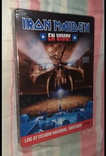 DVD Iron Maiden - En Vivo! Live at Estadio Steelbook Nacional, Santiago