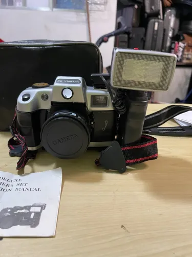 Câmera Antiga Vintage Dl 2000 Analógica Olympia Deluxe